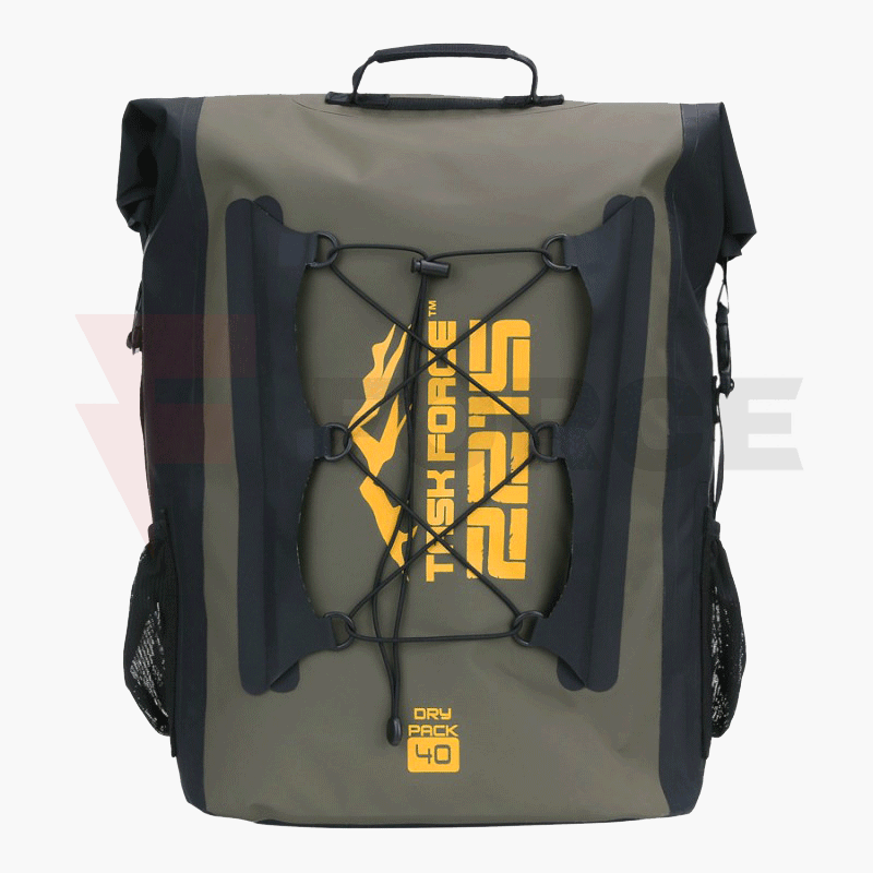 Водоустойчива раница Wolf River Drybag 40л зелена » Force.BG