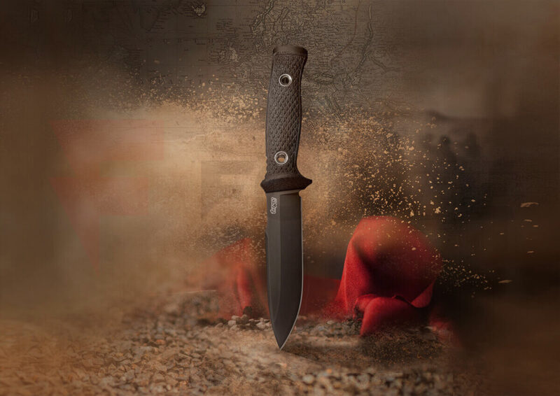 Тактически нож TRC MILLE CUORI Vanadis 4 Extra 132мм » Force.BG