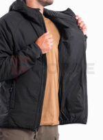 Яке Helikon-tex WOLFHOUND Hoodie Climashield Apex 67g Black » Force.BG