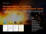 Искробезопасен фенер Fenix WF30RE 280 лумена » Force.BG