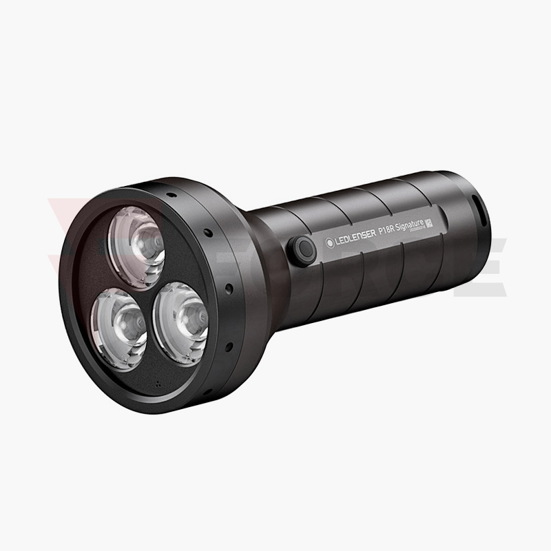 Мощен фенер за лов LED LENSER P18R SIGNATURE 4500 лумена » Force.BG