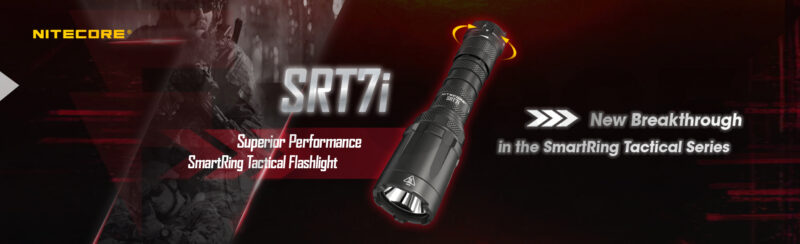 Тактически фенер Nitecore SRT7i 3000 лумена 580 м » Force.BG