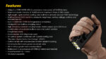 Тактически фенер Nitecore TM12K 12000 лумена 250 м » Force.BG