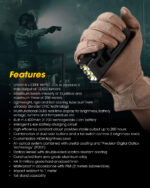 Тактически фенер Nitecore TM12K 12000 лумена 250 м » Force.BG