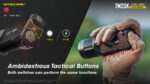 Тактически фенер Nitecore TM20K 20000 лумена 290 м » Force.BG