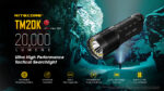 Тактически фенер Nitecore TM20K 20000 лумена 290 м » Force.BG