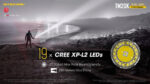Тактически фенер Nitecore TM20K 20000 лумена 290 м » Force.BG