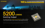 Заряден фенер Nitecore TM39 Lite 5200 лумена 1500 м » Force.BG