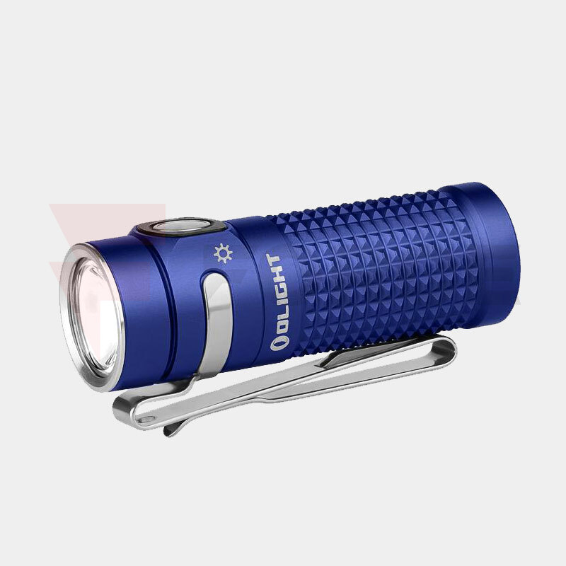Заряден Фенер Olight Baton 4 1300 Лумена Regal Blue » Force.BG