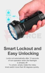 Заряден фенер Olight Marauder Mini 7000 Лумена Black » Force.BG