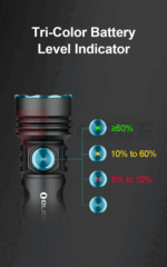 Заряден Фенер Olight Seeker 4 3100 Лумена Black » Force.BG