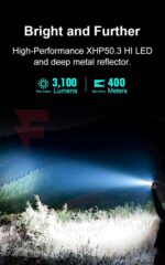 Заряден Фенер Olight Seeker 4 3100 Лумена Black » Force.BG