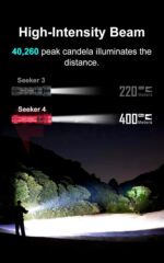 Заряден Фенер Olight Seeker 4 3100 Лумена Black » Force.BG