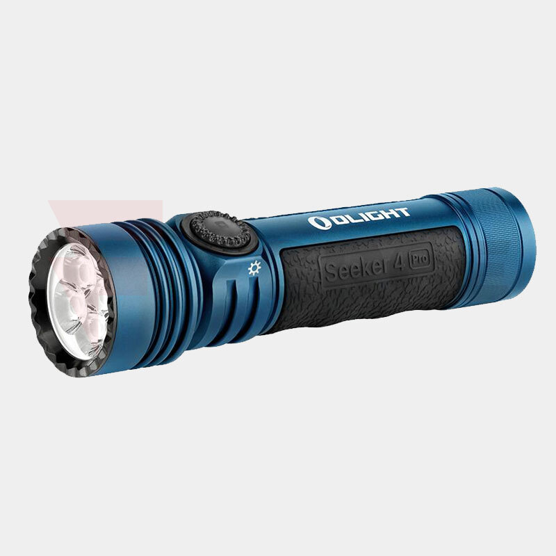 Заряден фенер Olight Seeker 4 Pro 4600 Лумена Blue » Force.BG