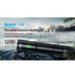 Заряден фенер Wuben C3 Compact Flashlight 1200 Лумена » Force.BG