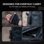 Тактически фенер Wuben T4 850 lumens Black с пръстен » Force.BG