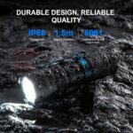 Тактически фенер Wuben T4 850 lumens Black с пръстен » Force.BG