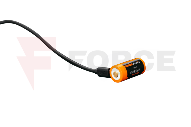 Литиево-йонна батерия 16340 Fenix ARB-L16-700U USB » Force.BG