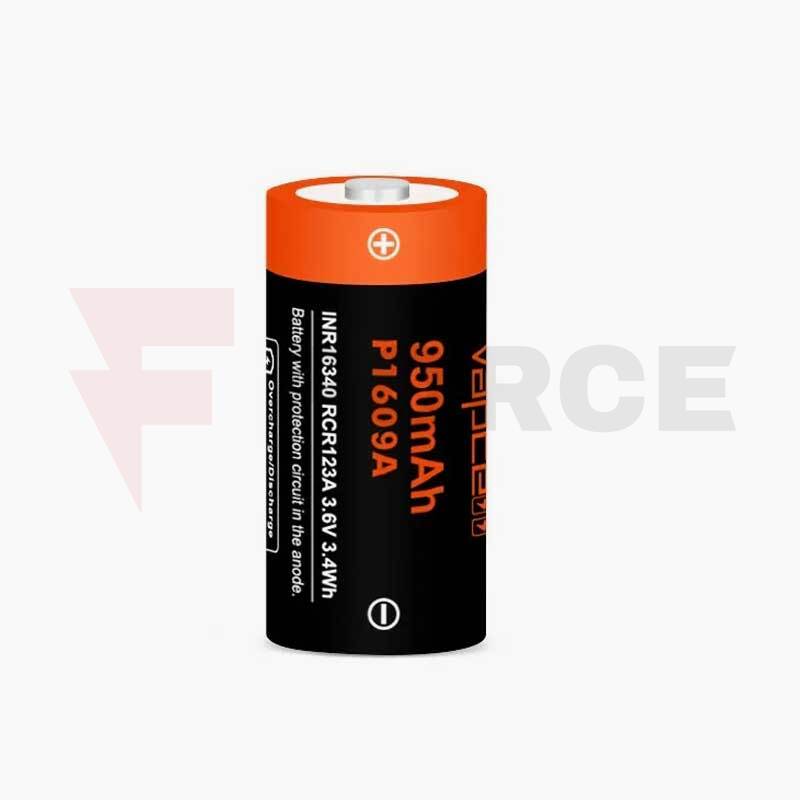 Акумулаторна батерия Vapcell 16340 P1609A 950mAh 3A » Force.BG