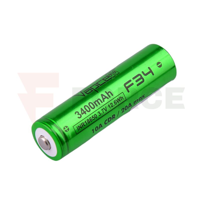 Литиево-йонна батерия VAPCELL F34 18650 3400mAh 10А » Force.BG