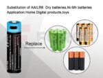Зарядна батерия 14500 VAPCELL P1422A 2250mAh 1.5V USB-C » Force.BG