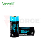 Батерия 16340 800mAh Vapcell P1608A с USB зареждане » Force.BG