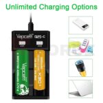 Зарядно устройство за батерии VAPCELL Q2S-C 18650 21700 » Force.BG
