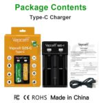 Зарядно устройство за батерии VAPCELL Q2S-C 18650 21700 » Force.BG