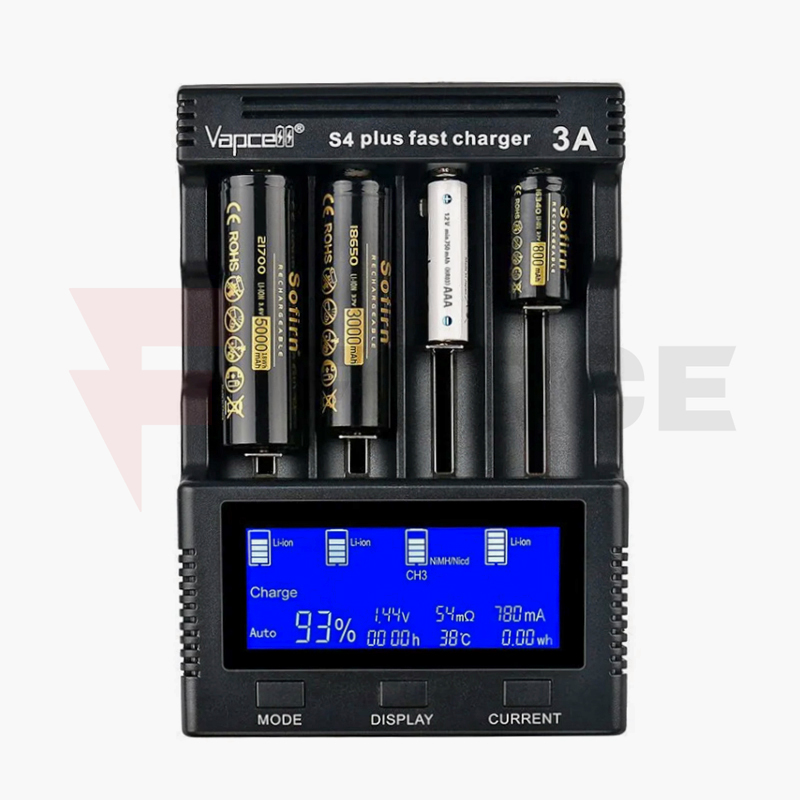 Зарядно устройство Vapcell S4 Plus V3.0 🔋 » Force.BG