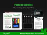 Зарядно устройство Vapcell S4 Plus V3.0 🔋 » Force.BG