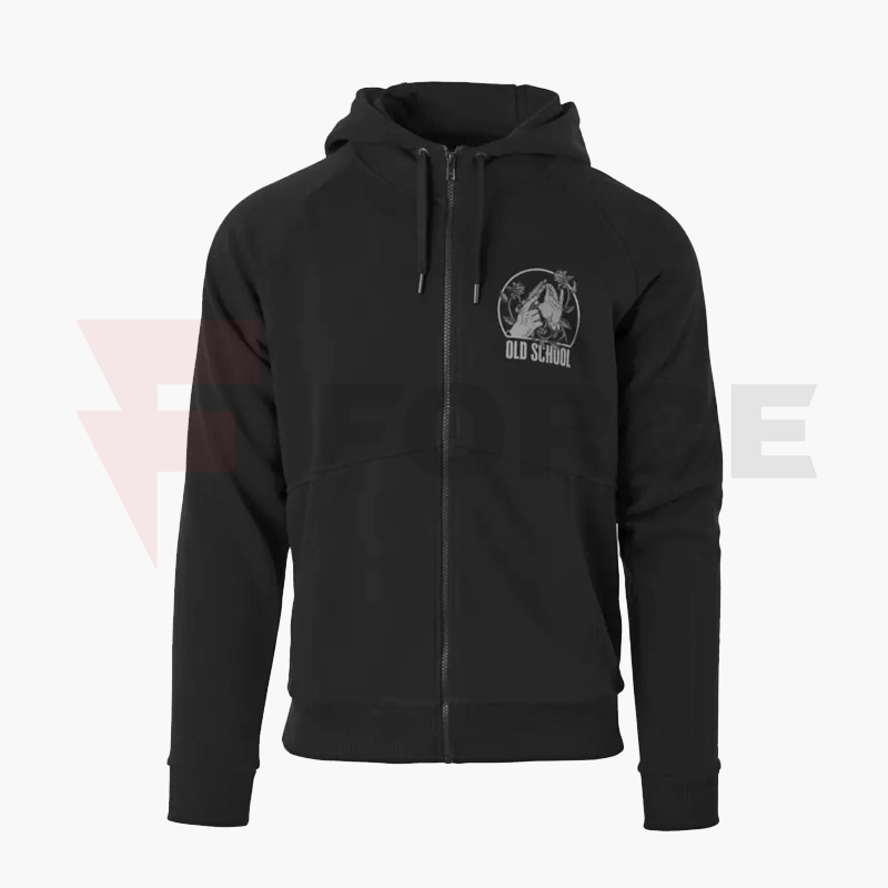 Суичър с качулка Helikon-tex Old School Hoodie Fullzip » Force.BG