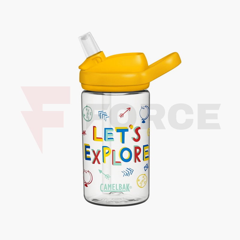 Детска бутилка за вода CAMELBAK Eddy Kids 400 мл Let's Explore » Force.BG
