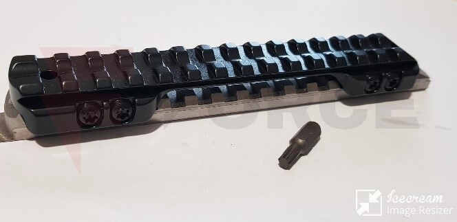 Монтаж Picatinny Gunstar Long Base 160 mm за карабина » Force.BG