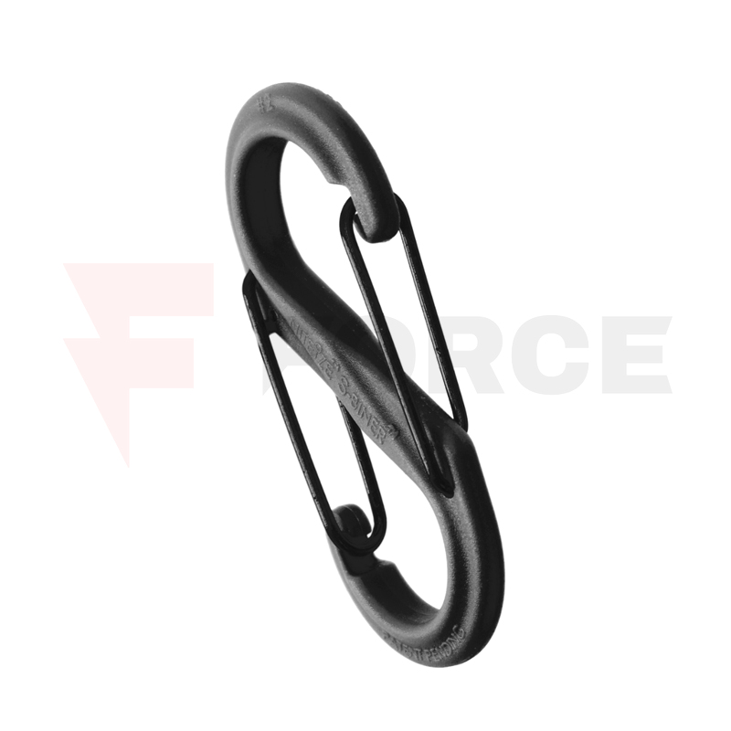 Полимерен карабинер Nite Ize S-Biner #2 Black » Force.BG