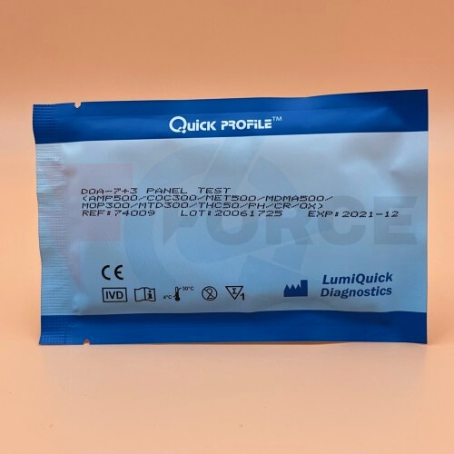 Уринен тест за наркотици LumiQuick DOA-7+3 Panel 25 бр. » Force.BG