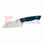 Кухненски Нож Manly CHEF 13 14C28N G10 Black Blue 13 cm с кания » Force.BG