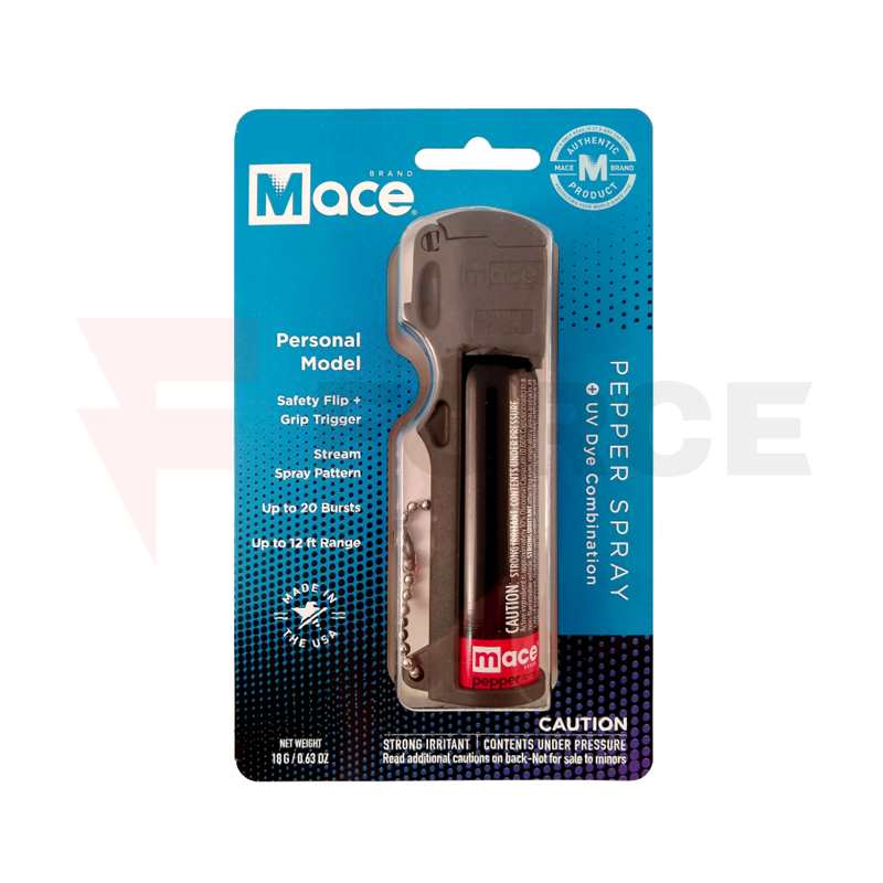 Лютив Спрей Mace Personal Pepper Spray Black 1.4 OC 10% 18g » Force.BG
