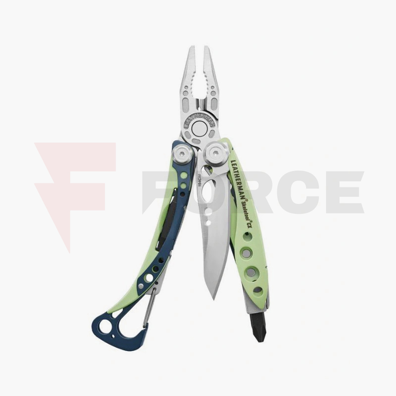 Мултитул с нож Leatherman Skeletool CX VERDANT » Force.BG