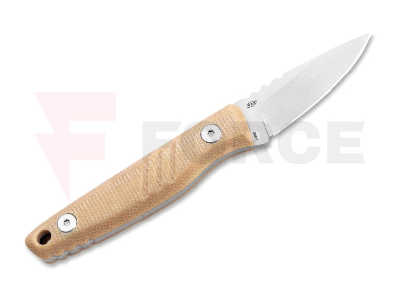 Фиксиран нож Boker Plus Five Point Nine 440C Микарта Кафяв » Force.BG