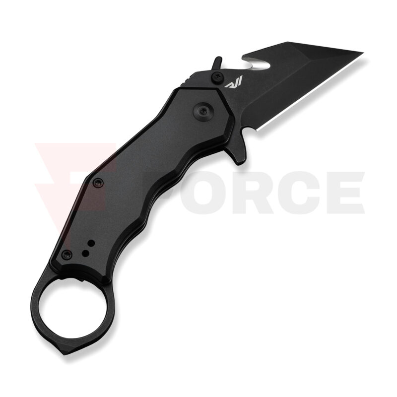 Тактически джобен нож CIVIVI Amaroq Nitro-V Black Aluminum » Force.BG