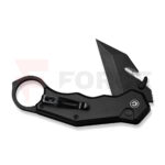 Тактически джобен нож CIVIVI Amaroq Nitro-V Black Aluminum » Force.BG