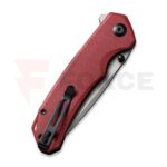 Сгъваем нож CIVIVI Brazen 14C28N Burgundy G10 88мм » Force.BG