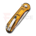Сгъваем нож CIVIVI Button Lock Elementum II Polished Ultem » Force.BG