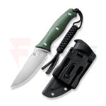 Фиксиран нож CIVIVI Stormridge Nitro-V Green Canvas Micarta 99.6mm » Force.BG