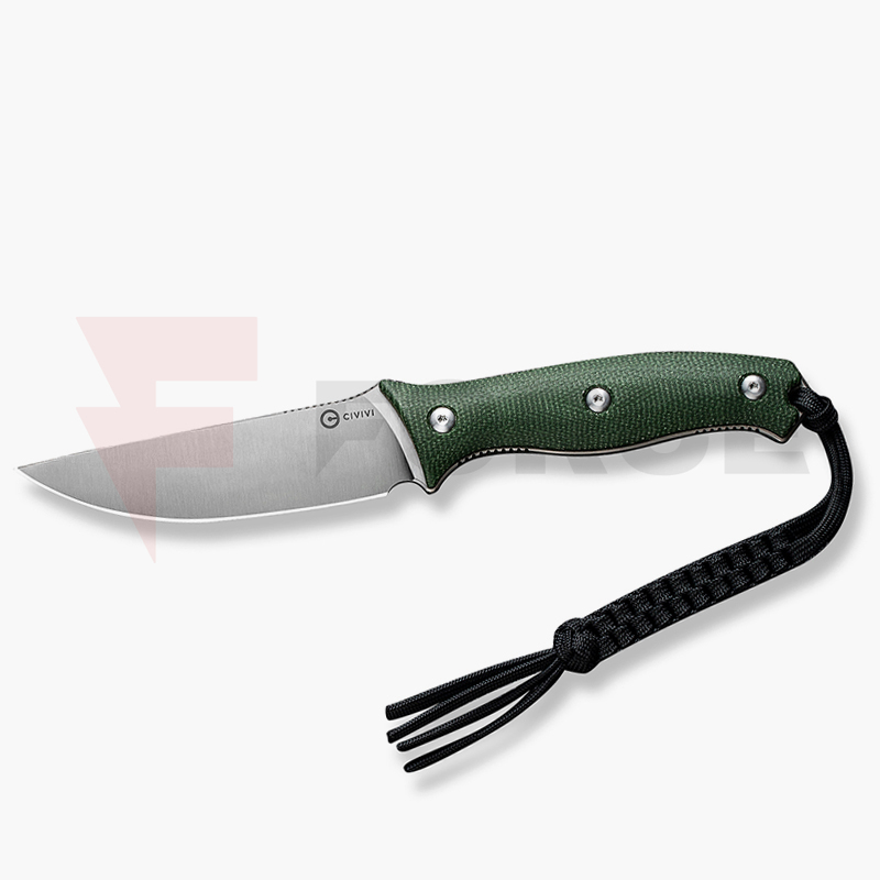 Фиксиран нож CIVIVI Stormridge Nitro-V Green Canvas Micarta 99.6mm » Force.BG