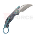 Тактически сгъваем нож керамбит Critical Strike Predator M390 Titanium Camo » Force.BG