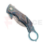 Тактически сгъваем нож керамбит Critical Strike Predator M390 Titanium Camo » Force.BG