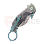 Тактически сгъваем нож керамбит Critical Strike Predator M390 Titanium Camo » Force.BG