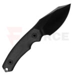 Фиксиран нож Kunwu Stiffy D. DLC VANADIS4 Micarta Black » Force.BG