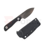 Фиксиран нож Kunwu Stiffy P. VANADIS8 Micarta Black » Force.BG